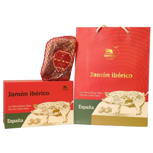 Hộp quà Đùi trước Iberico Bellota không xương 36 tháng 1Kg